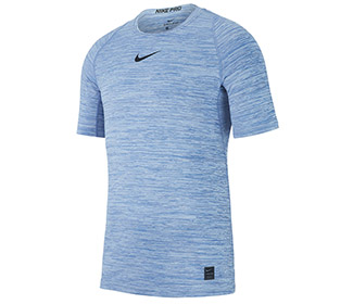 Nike Fitted Short Sleeve Heather Top (M)