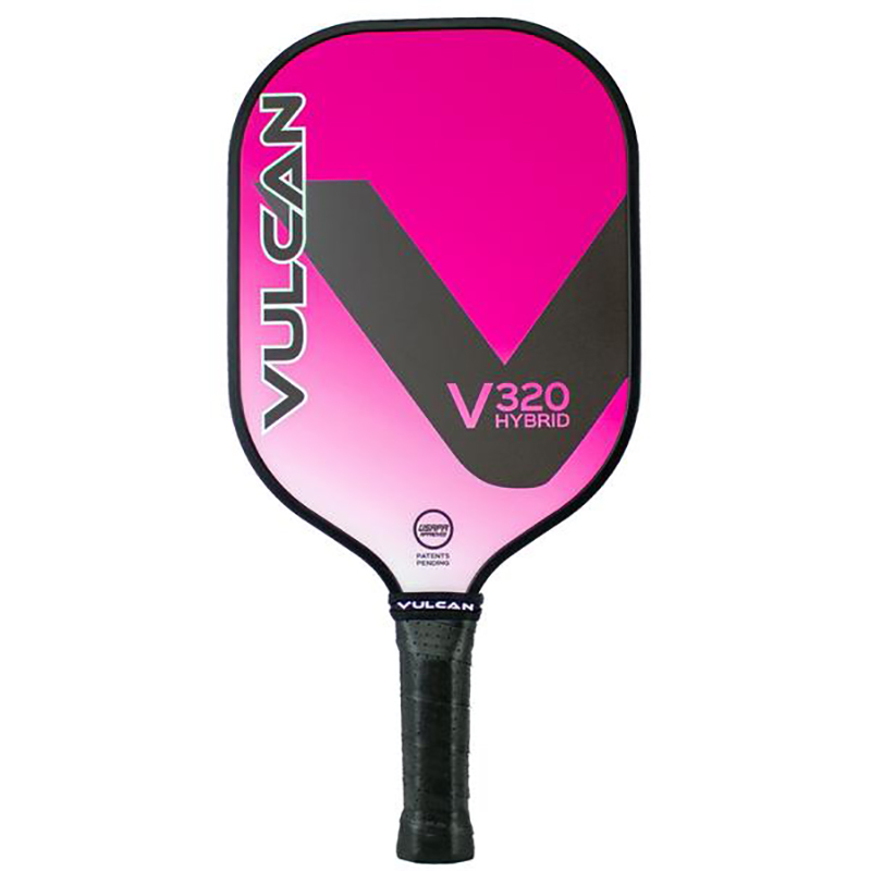 Vulcan V320 Hybrid Pickleball Paddle (Pink Wave)