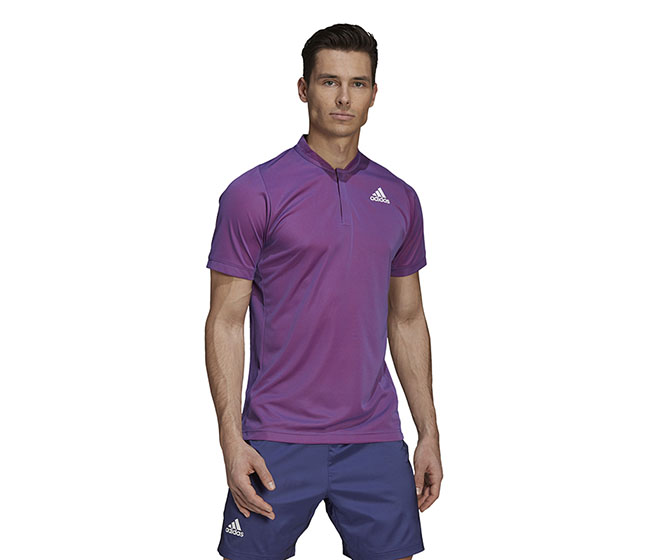 adidas Freelift Primeblue Polo (M) (Purple)