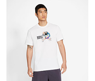 Nike Court Tee Slam (M) (White)