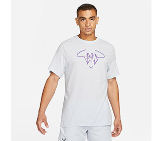 Nike Court Tee Rafa Vamos (M) (Grey)