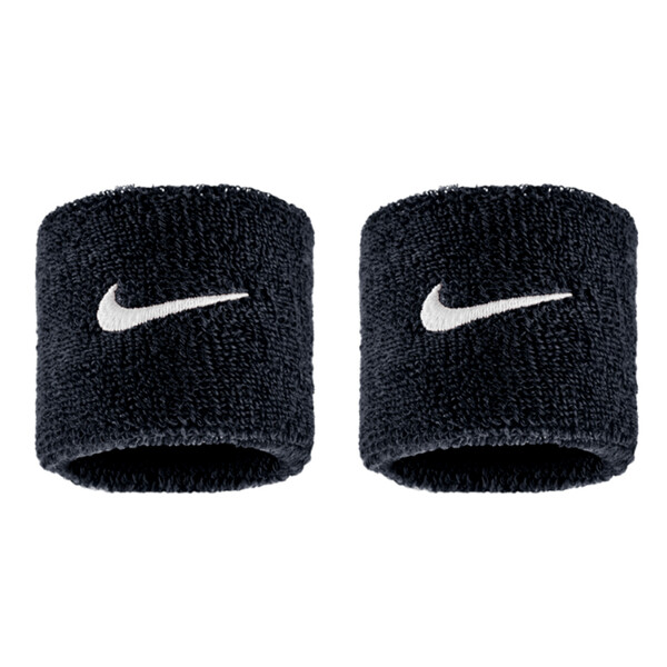 Nike Swoosh Classic Wristbands (2x) (Black)