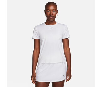 Nike One Classic Short Sleeve Top (W) (White)