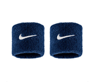 Nike Swoosh Classic Wristbands (2x) (College Navy)